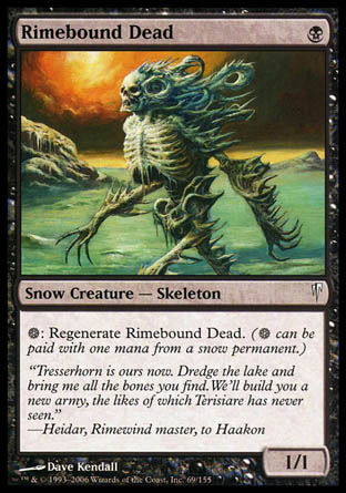 Rimebound Dead (Coldsnap) Medium Play
