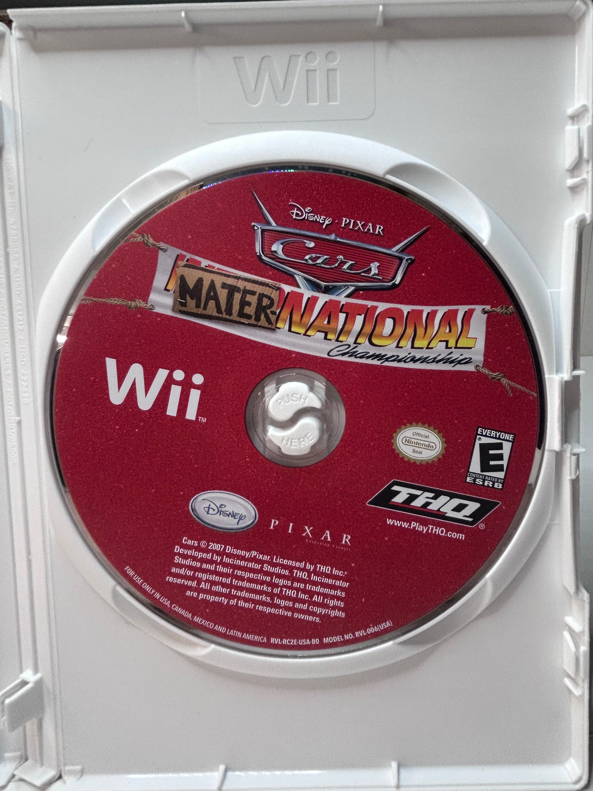 Cars Mater-National Championship (Wii)