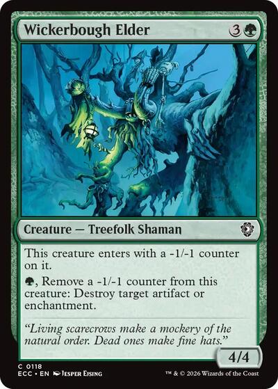 Wickerbough Elder (Commander: Lorwyn Eclipsed) Light Play