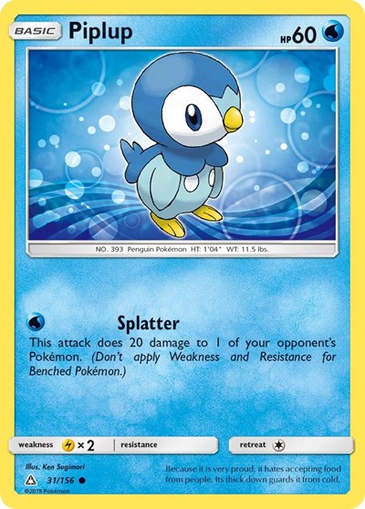 Piplup (31) (SM - Ultra Prism) Light Play