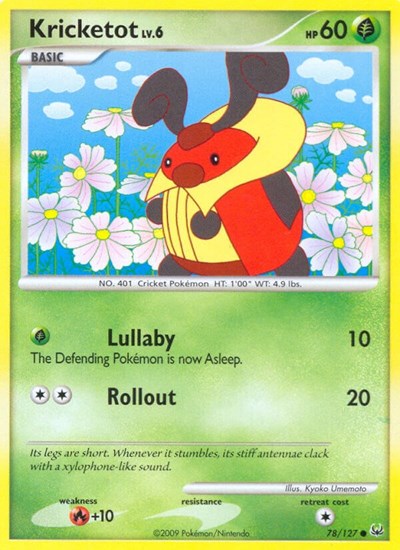 Kricketot (Platinum) Light Play