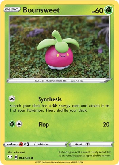 Bounsweet (SWSH03: Darkness Ablaze) Light Play