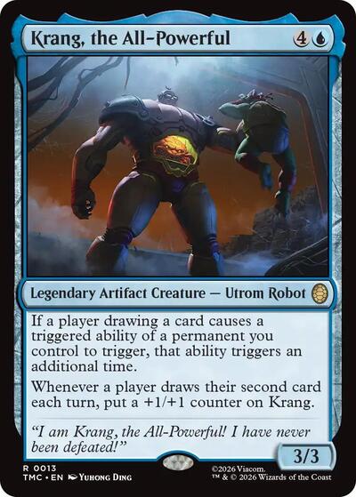 Krang, the All-Powerful (Commander: Teenage Mutant Ninja Turtles) Light Play