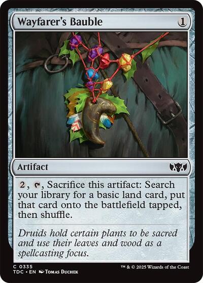 Wayfarer's Bauble (Commander: Tarkir: Dragonstorm) Light Play