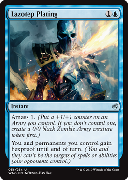 Lazotep Plating (War of the Spark) Light Play