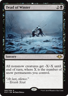 Dead of Winter (Modern Horizons) Light Play