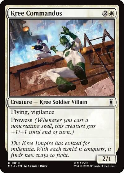 Kree Commandos (Marvel Super Heroes) Light Play
