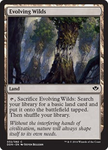 Evolving Wilds (Duel Decks: Speed vs Cunning) Light Play