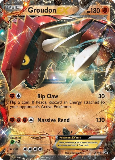 Groudon EX (XY Promos) Near Mint