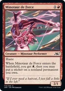 Minotaur de Force (Unfinity) Light Play
