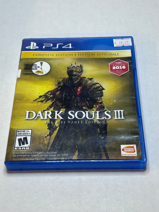 Dark Souls III: The Fire Fades Edition (PS4)