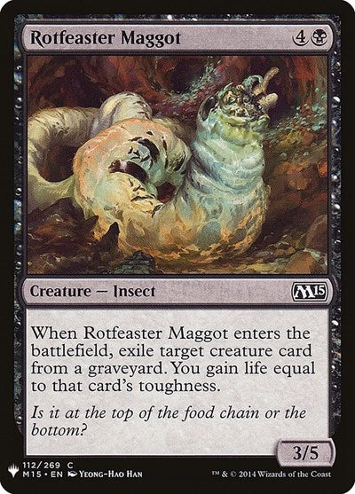 Rotfeaster Maggot (Mystery Booster) Light Play