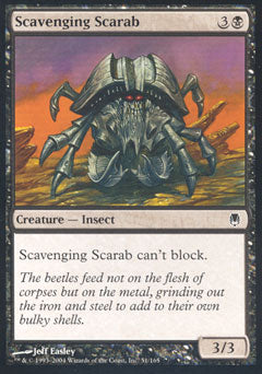 Scavenging Scarab (Darksteel) Light Play