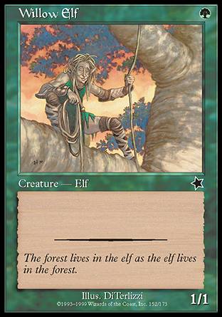 Willow Elf (Starter 1999) Heavy Play