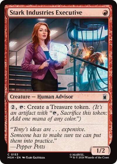Stark Industries Executive (Marvel Super Heroes) Light Play