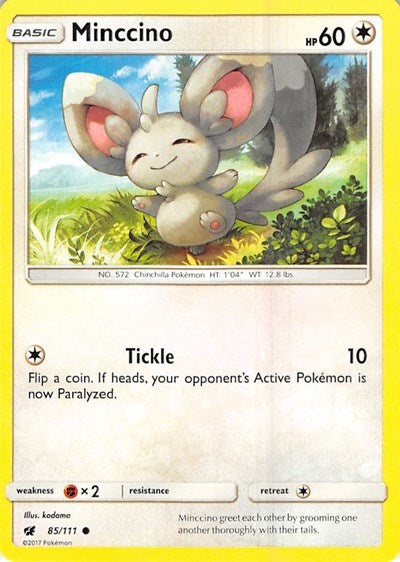 Minccino (SM - Crimson Invasion) Medium Play
