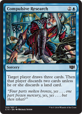 Compulsive Research (Commander 2014 Edition) Light Play