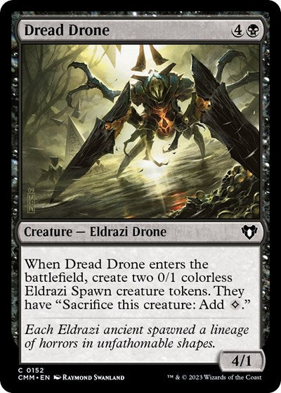 Dread Drone (Commander Masters) Light Play Foil