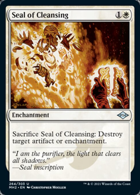 Seal of Cleansing (Modern Horizons 2) Light Play