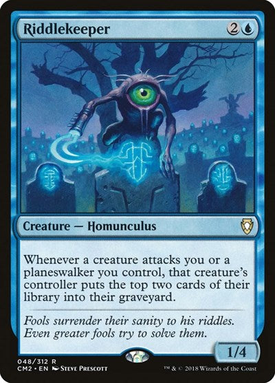 Riddlekeeper (Commander Anthology Volume II) Light Play