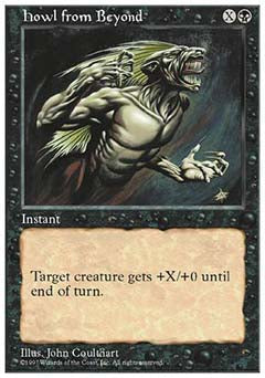 Howl from Beyond (5th Edition) Light Play