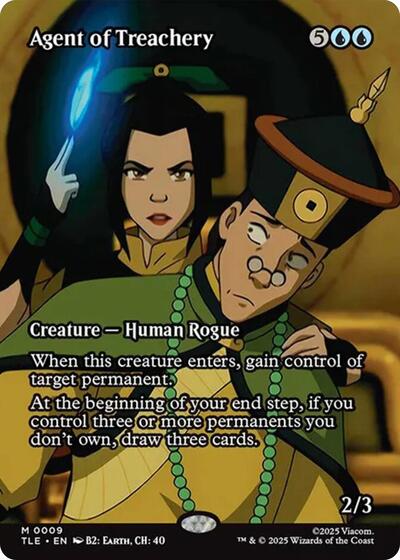 Agent of Treachery (Borderless) (Avatar: The Last Airbender: Eternal-Legal) Light Play