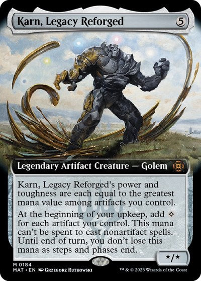 Karn, Legacy Reforged (Extended Art) (March of the Machine: The Aftermath) Near Mint