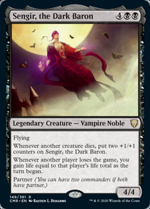 Sengir, the Dark Baron (Commander Legends) Medium Play