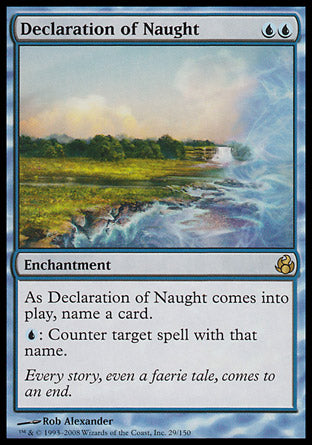 Declaration of Naught (Morningtide) Light Play