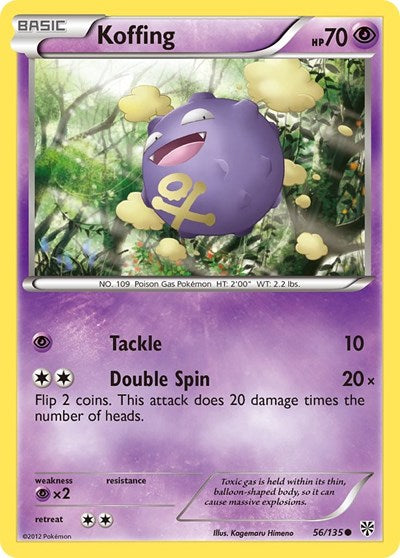 Koffing (56) (Plasma Storm) Medium Play