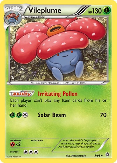 Vileplume (XY - Ancient Origins) Medium Play