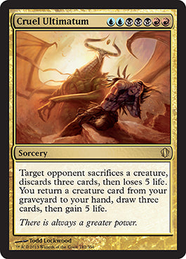 Cruel Ultimatum (Commander 2013 Edition) Light Play