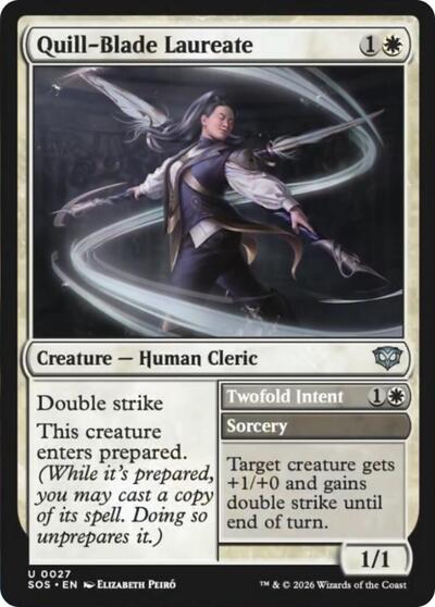 Quill-Blade Laureate (Secrets of Strixhaven) Light Play