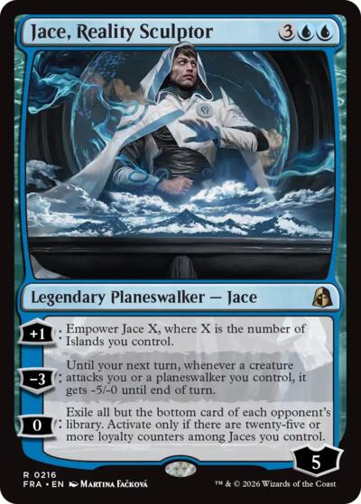 Jace, Reality Sculptor (Reality Fracture) Light Play Foil