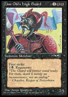 Lim-Dul's High Guard (Red Armor) (Alliances) Light Play