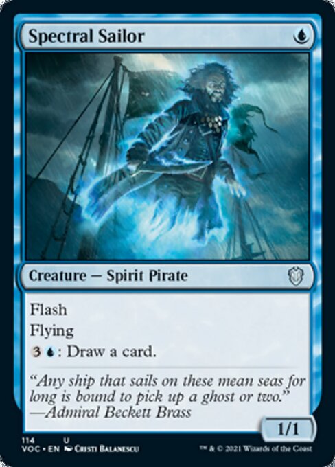 Spectral Sailor (Commander 2021 Crimson Vow) Light Play