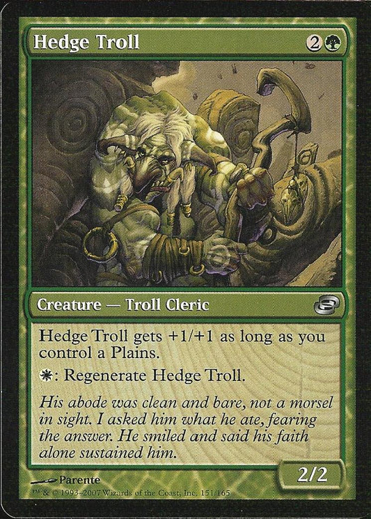 Hedge Troll (Planar Chaos) Light Play