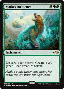 Ayula's Influence (Modern Horizons) Light Play
