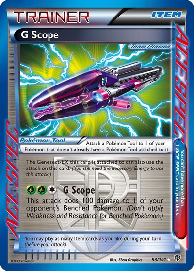 G Scope (Team Plasma) (Plasma Blast) Heavy Play Holofoil