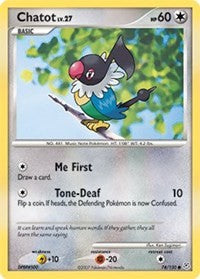 Chatot (Diamond and Pearl) Medium Play