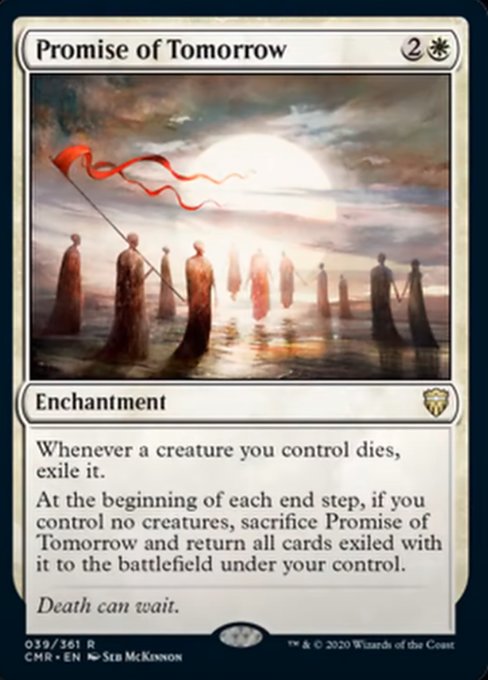 Promise of Tomorrow (Commander Legends) Light Play Foil