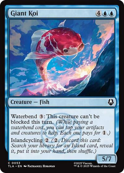 Giant Koi (Avatar: The Last Airbender) Light Play Foil