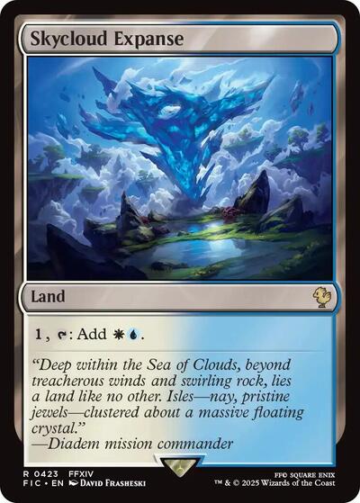 Skycloud Expanse (Commander: FINAL FANTASY) Light Play