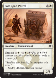 Salt Road Patrol (Khans of Tarkir) Light Play Foil