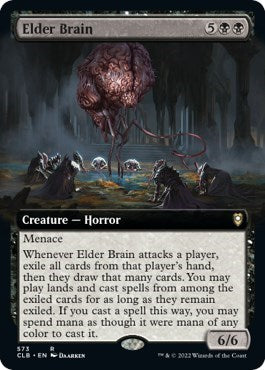 Elder Brain (Extended Art) (Commander Legends: Battle for Baldur's Gate) Medium Play