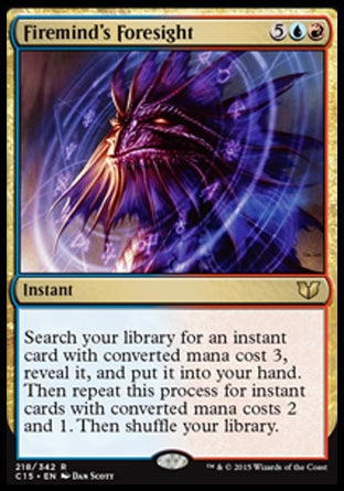 Firemind's Foresight (Commander 2015) Light Play