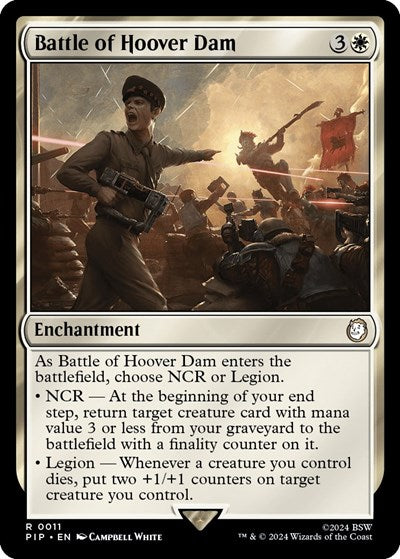 Battle of Hoover Dam (Universes Beyond: Fallout) Light Play