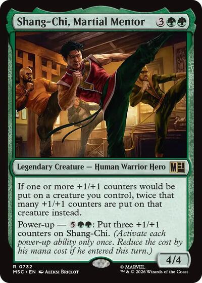 Shang-Chi, Martial Mentor (Commander: Marvel Super Heroes) Light Play Foil
