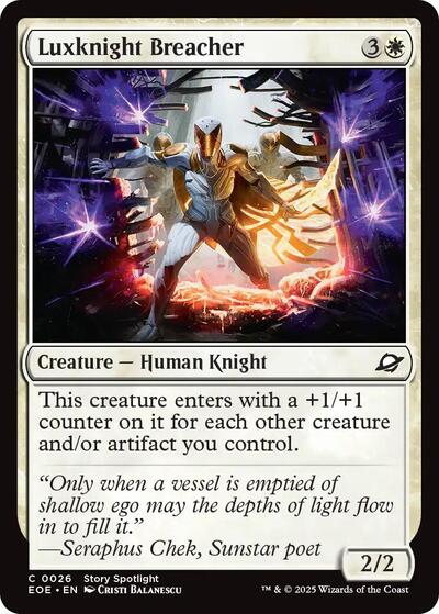 Luxknight Breacher (Edge of Eternities) Light Play
