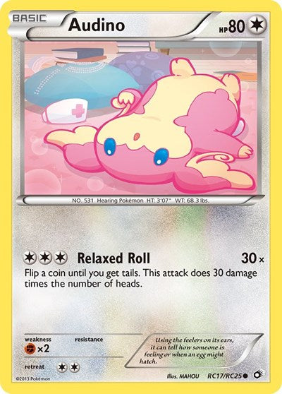 Audino (Legendary Treasures: Radiant Collection) Medium Play Holofoil